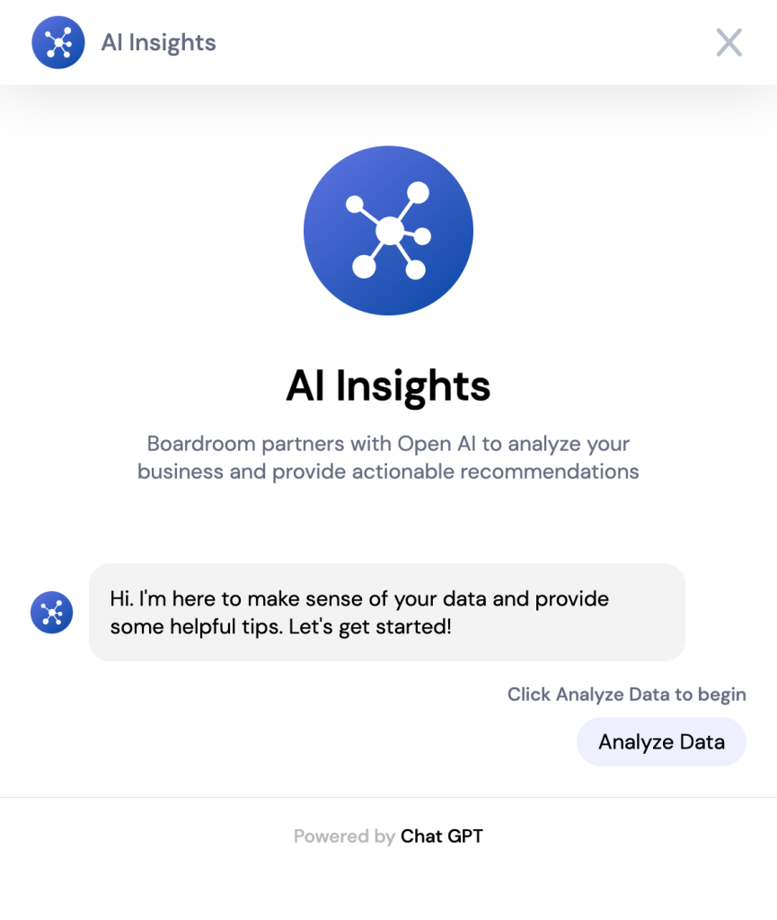 Boardroom data insights